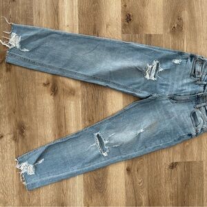 Aeropostale Women's Distressed Blue Jeans